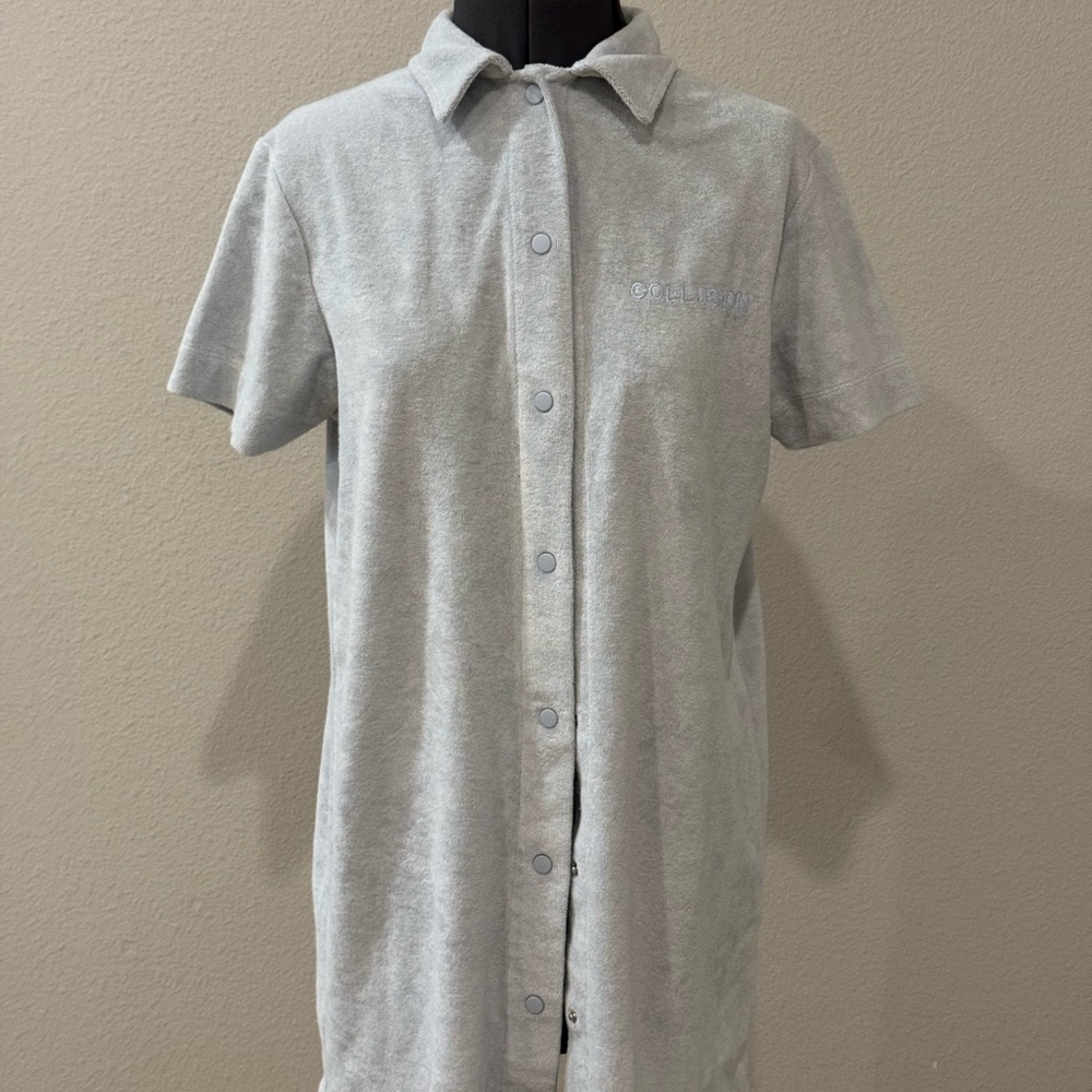 Terrycloth dress